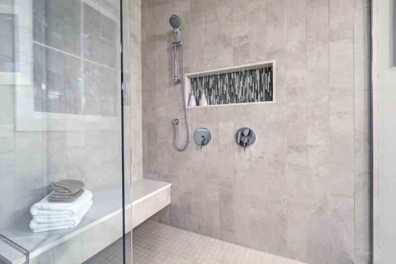 Stylish Shower with Niche Storage